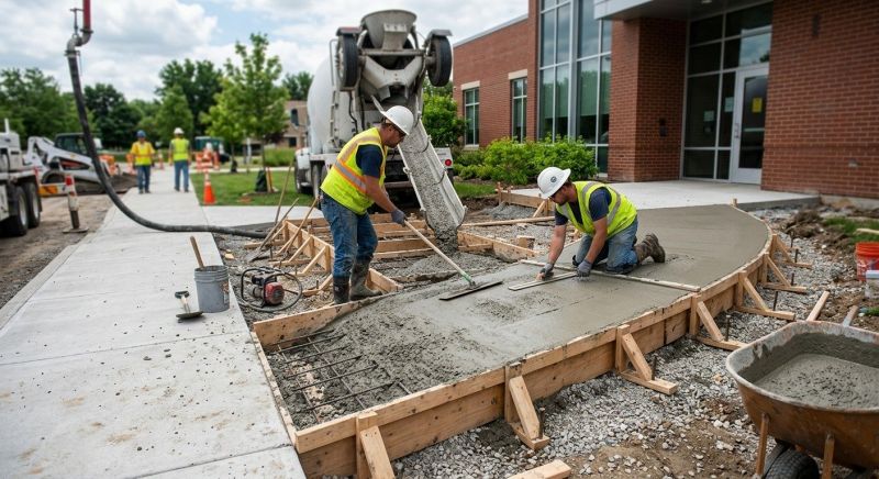 Concrete Ramp Installation in Fort Collins, CO
