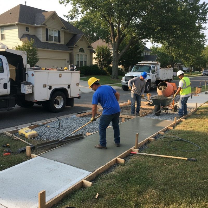 Concrete Walkway Installation in Fort Collins, CO