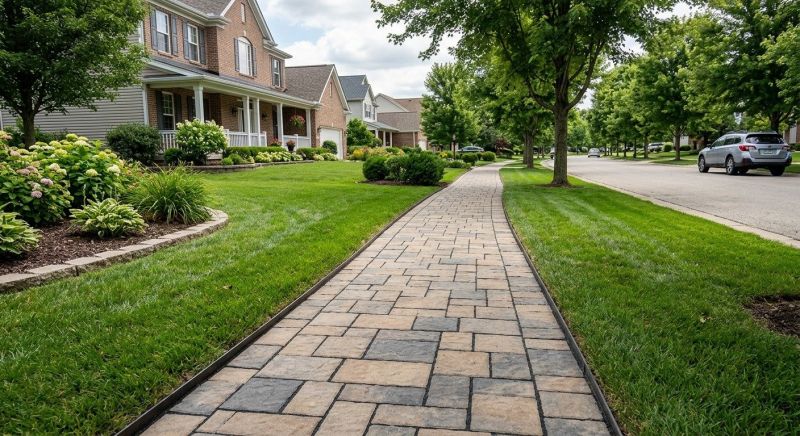 Sidewalk Pavers Installation in Fairfield County, CT